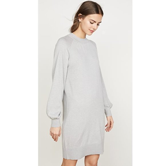 CLUB MONACO Madisson Wool Silk Sweater Dress - Picture 1 of 8